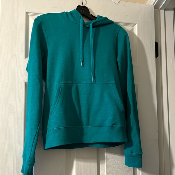 Urban Outfitters Tops - Urban Outfitters teal hoodie sweatshirt xsmall fits like a xxsmall.